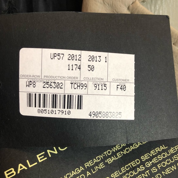 Balenciaga Leather Jacket. NWT - Picture 5 of 11